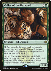Caller of the Untamed - Magic: The Gathering - MoxLand