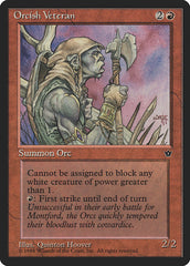 Orcish Veteran / Orcish Veteran - Magic: The Gathering - MoxLand