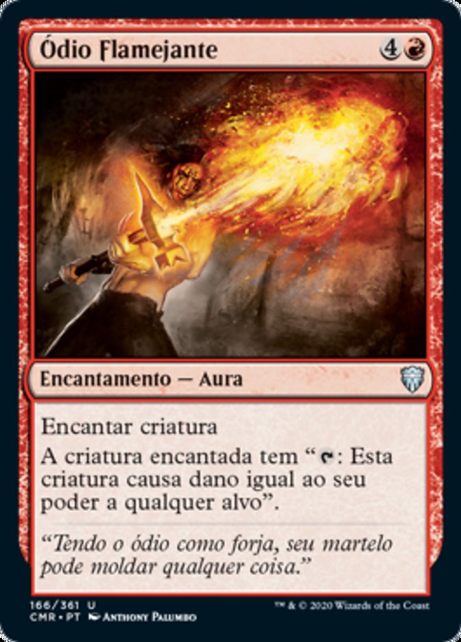 Ódio Flamejante / Burning Anger - Magic: The Gathering - MoxLand