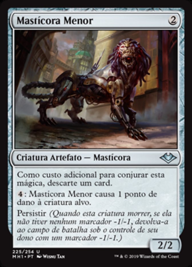 Mastícora Menor / Lesser Masticore - Magic: The Gathering - MoxLand