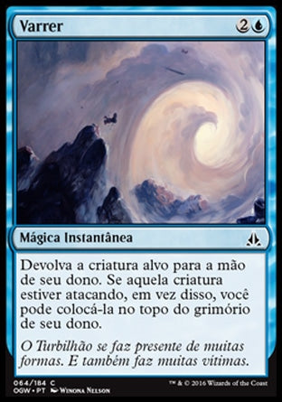 Varrer / Sweep Away - Magic: The Gathering - MoxLand