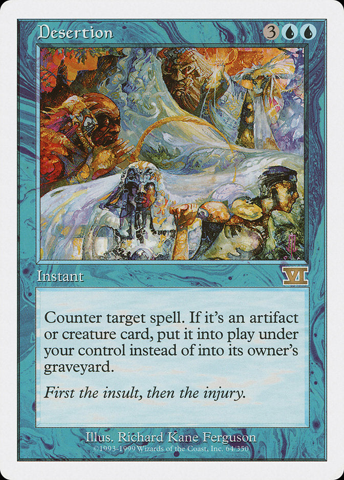 Deserção / Desertion - Magic: The Gathering - MoxLand