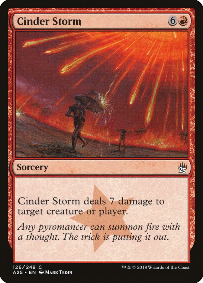 Cinder Storm - Magic: The Gathering - MoxLand