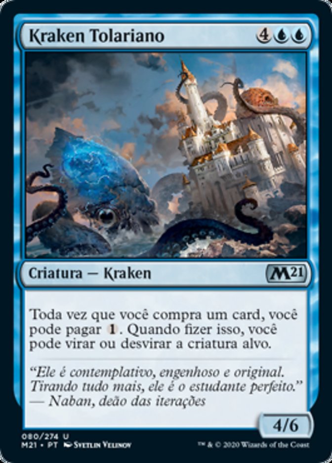 Kraken Tolariano / Tolarian Kraken - Magic: The Gathering - MoxLand