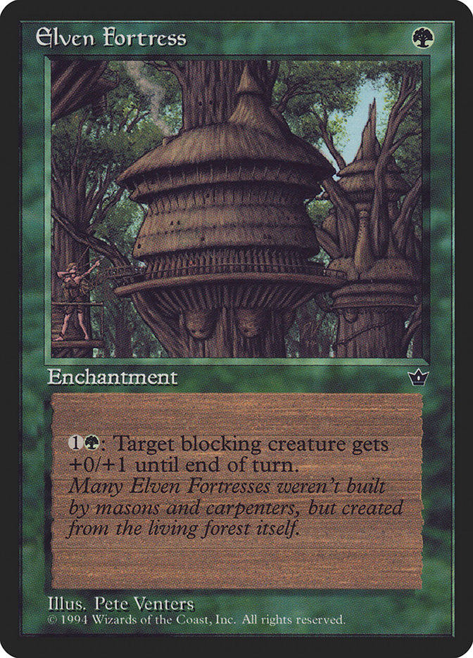 Elven Fortress / Elven Fortress - Magic: The Gathering - MoxLand