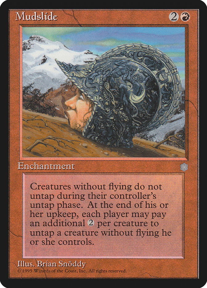 Deslizamento de Lama / Mudslide - Magic: The Gathering - MoxLand