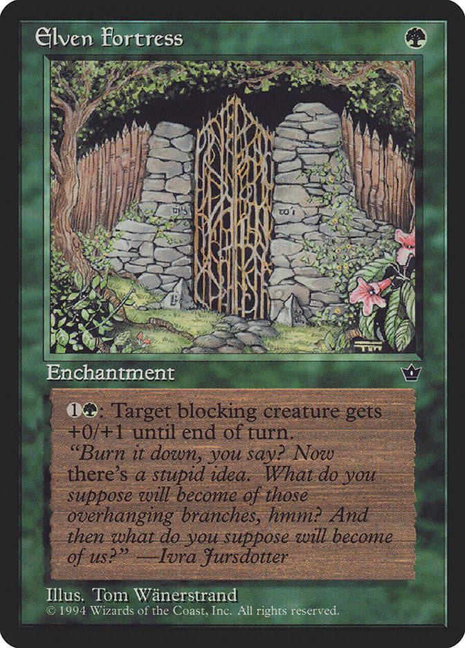 Elven Fortress / Elven Fortress - Magic: The Gathering - MoxLand