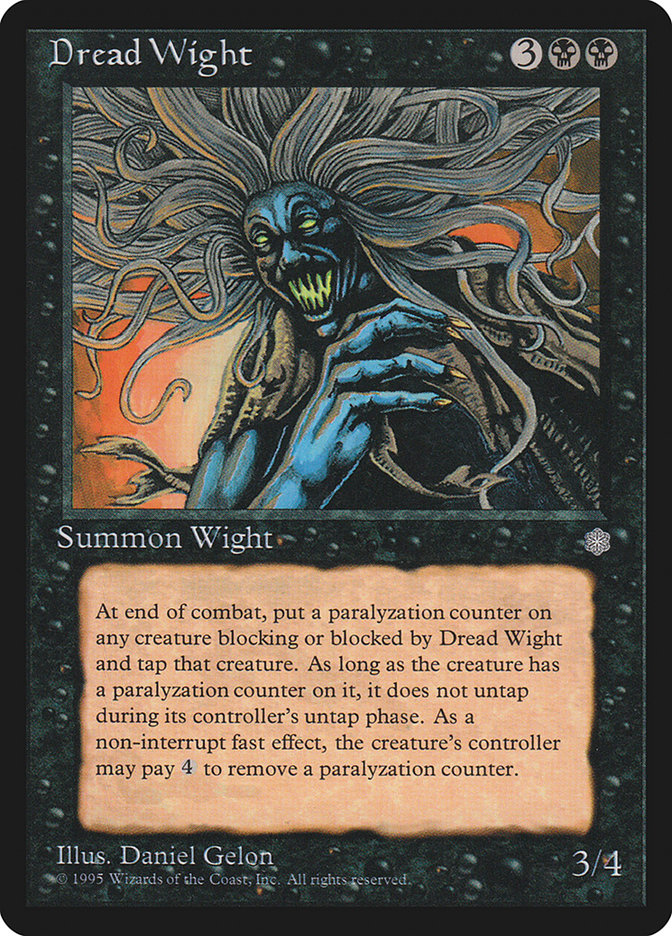 Avantesma Pavoroso / Dread Wight - Magic: The Gathering - MoxLand