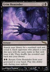 Lembrete Sinistro / Grim Reminder - Magic: The Gathering - MoxLand