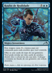 Roubo de Realidade / Reality Heist - Magic: The Gathering - MoxLand