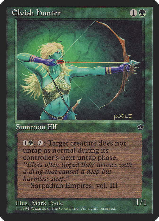 Elvish Hunter / Elvish Hunter - Magic: The Gathering - MoxLand
