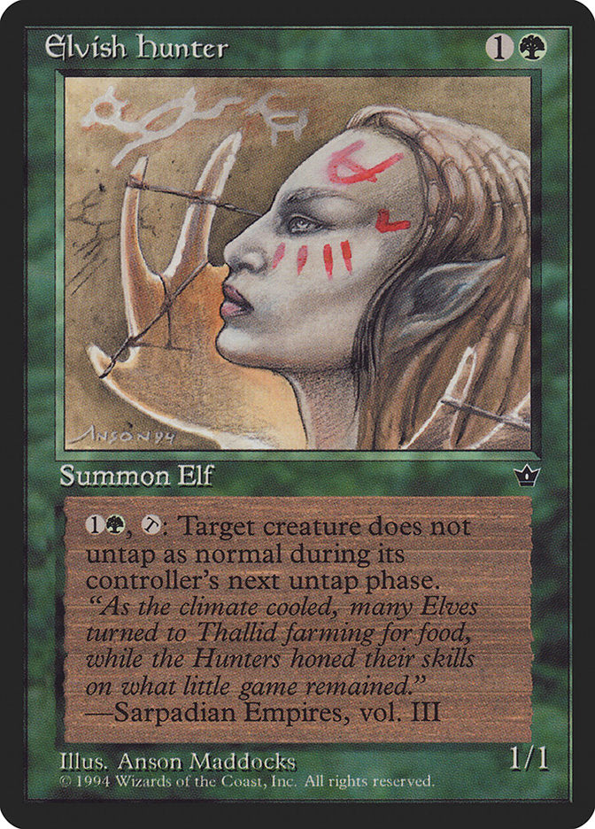 Elvish Hunter / Elvish Hunter - Magic: The Gathering - MoxLand
