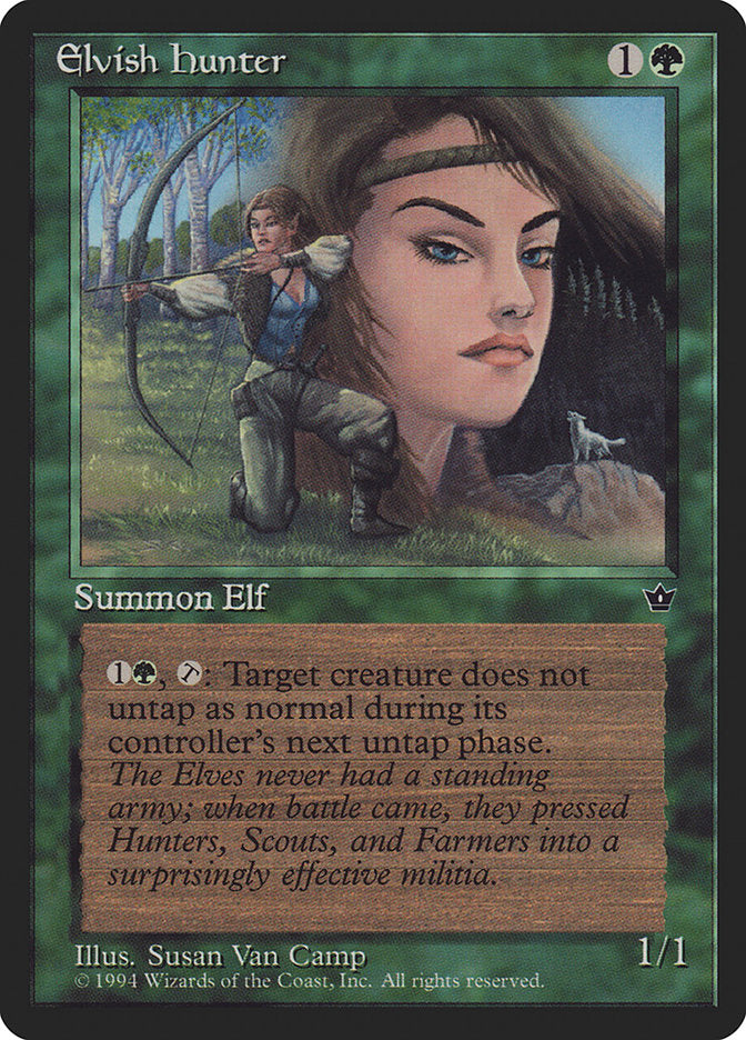 Elvish Hunter / Elvish Hunter - Magic: The Gathering - MoxLand