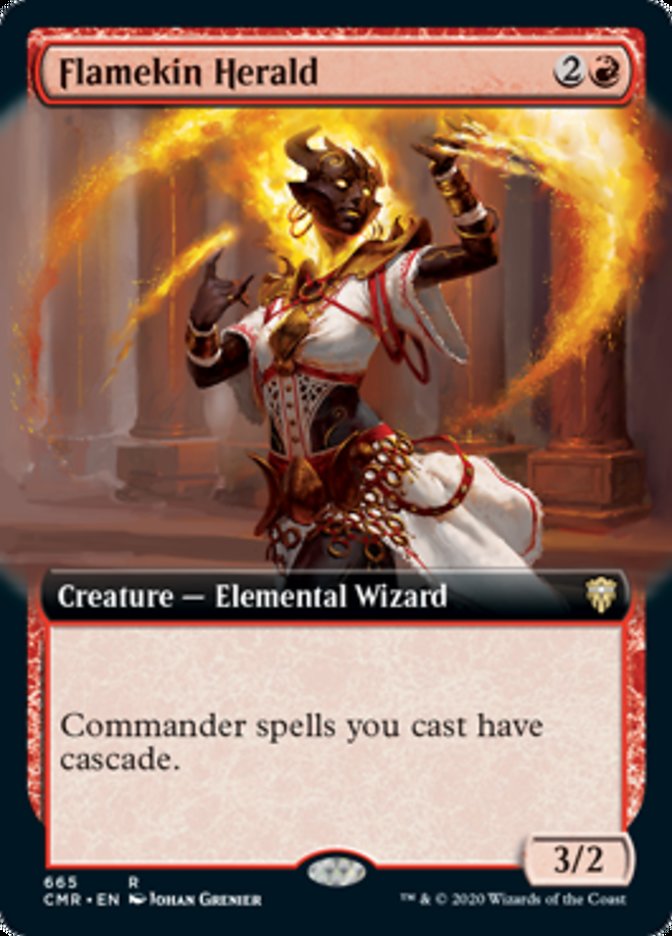 Arauto Flamíneo / Flamekin Herald - Magic: The Gathering - MoxLand
