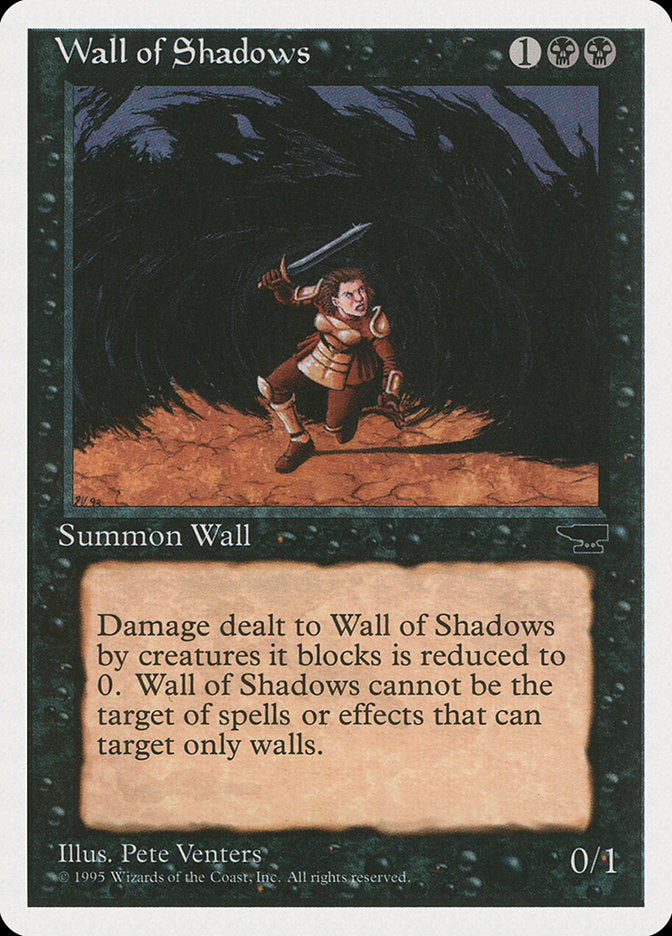 Wall of Shadows / Wall of Shadows - Magic: The Gathering - MoxLand