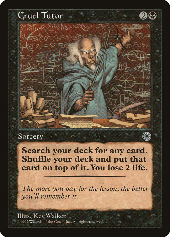 Cruel Tutor - Magic: The Gathering - MoxLand