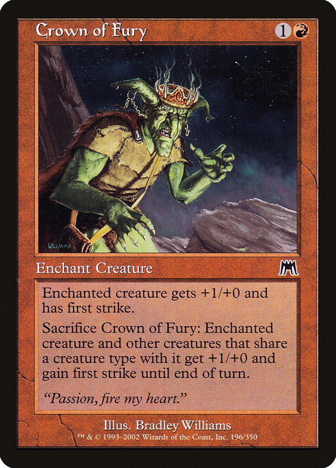 Coroa de Fúria / Crown of Fury - Magic: The Gathering - MoxLand