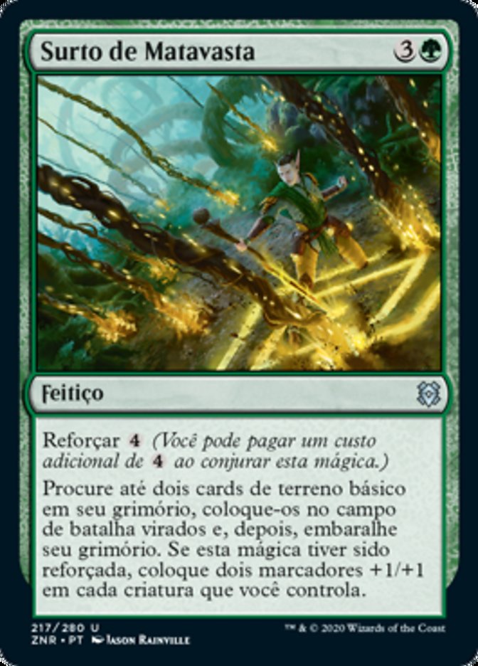 Surto de Matavasta / Vastwood Surge - Magic: The Gathering - MoxLand