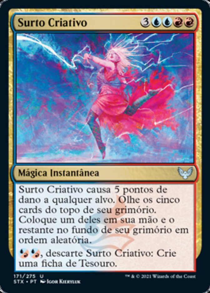 Surto Criativo / Creative Outburst - Magic: The Gathering - MoxLand
