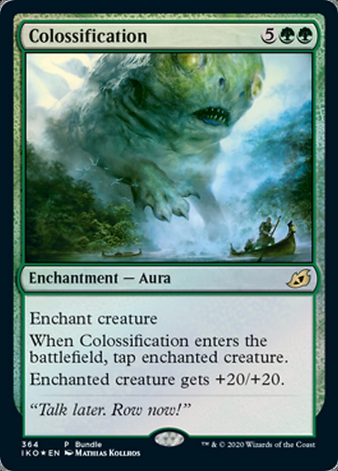 Colossificação / Colossification - Magic: The Gathering - MoxLand