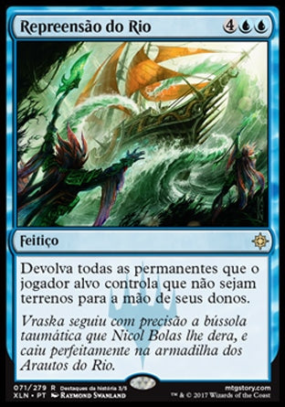 Repreensão do Rio / River's Rebuke - Magic: The Gathering - MoxLand
