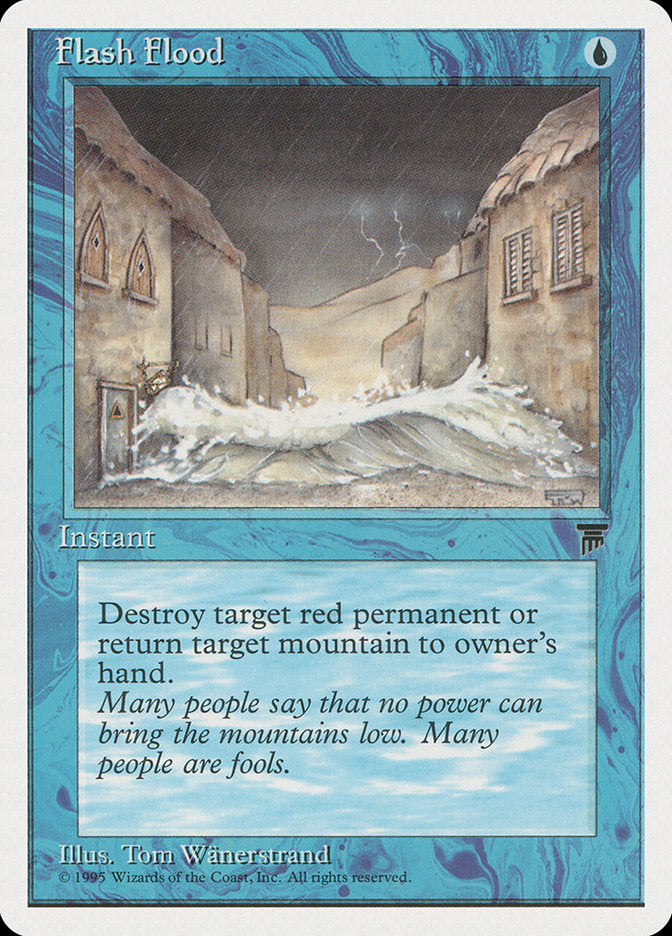 Flash Flood / Flash Flood - Magic: The Gathering - MoxLand