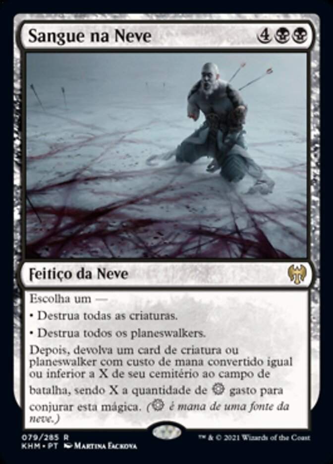Sangue na Neve / Blood on the Snow - Magic: The Gathering - MoxLand