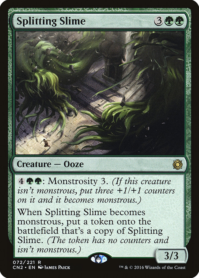 Splitting Slime - Magic: The Gathering - MoxLand