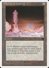 Obelisco do Desfazer / Obelisk of Undoing - Magic: The Gathering - MoxLand