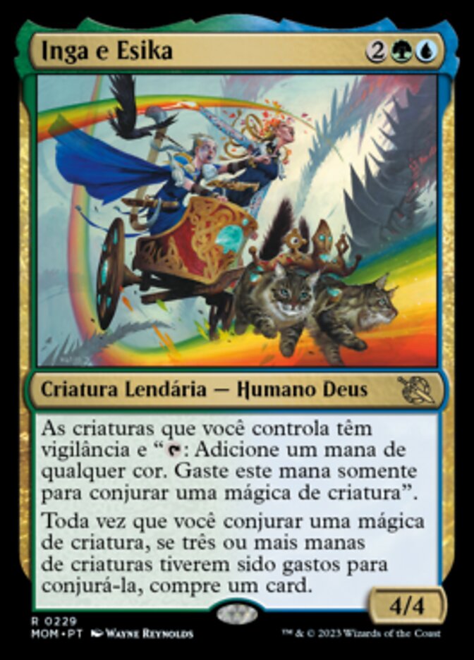 Inga e Esika / Inga and Esika - Magic: The Gathering - MoxLand