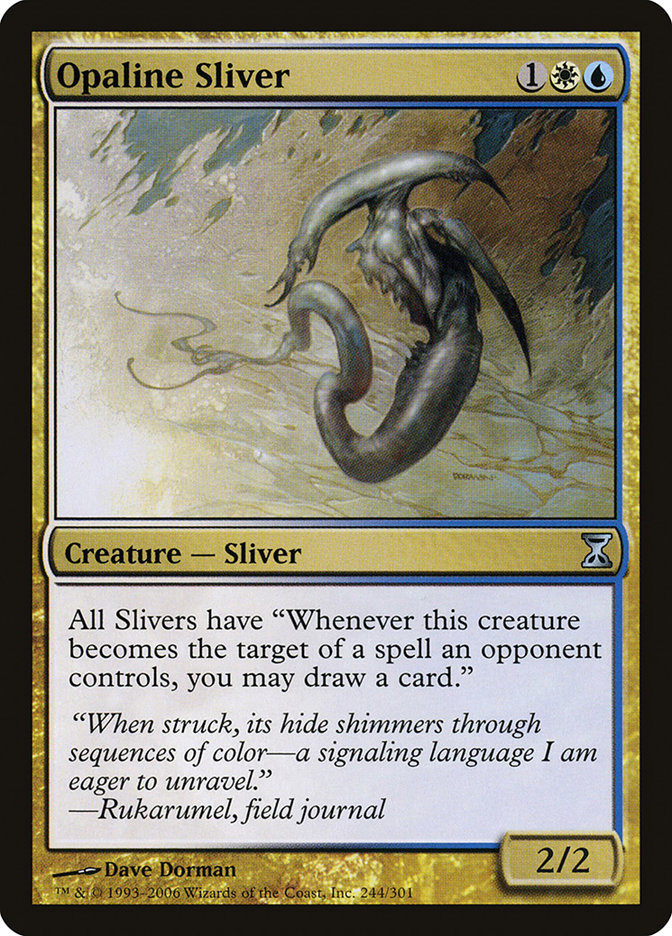 Fractius Opalino / Opaline Sliver - Magic: The Gathering - MoxLand