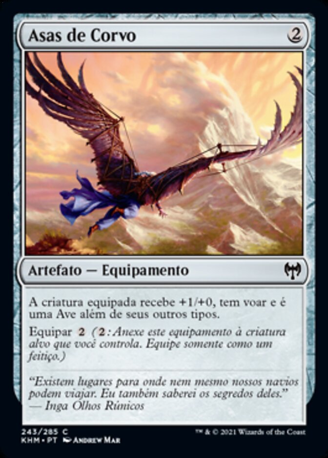 Asas de Corvo / Raven Wings - Magic: The Gathering - MoxLand