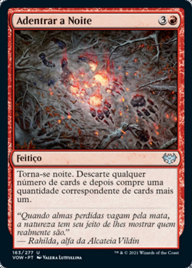 Adentrar a Noite / Into the Night - Magic: The Gathering - MoxLand