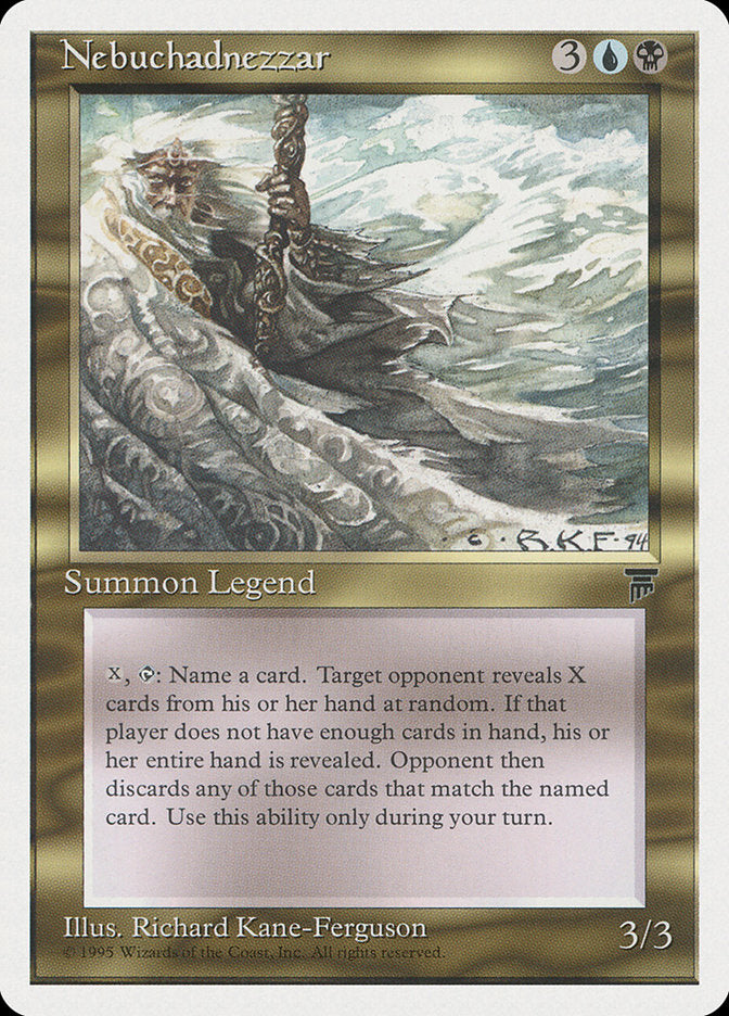 Nebuchadnezzar / Nebuchadnezzar - Magic: The Gathering - MoxLand