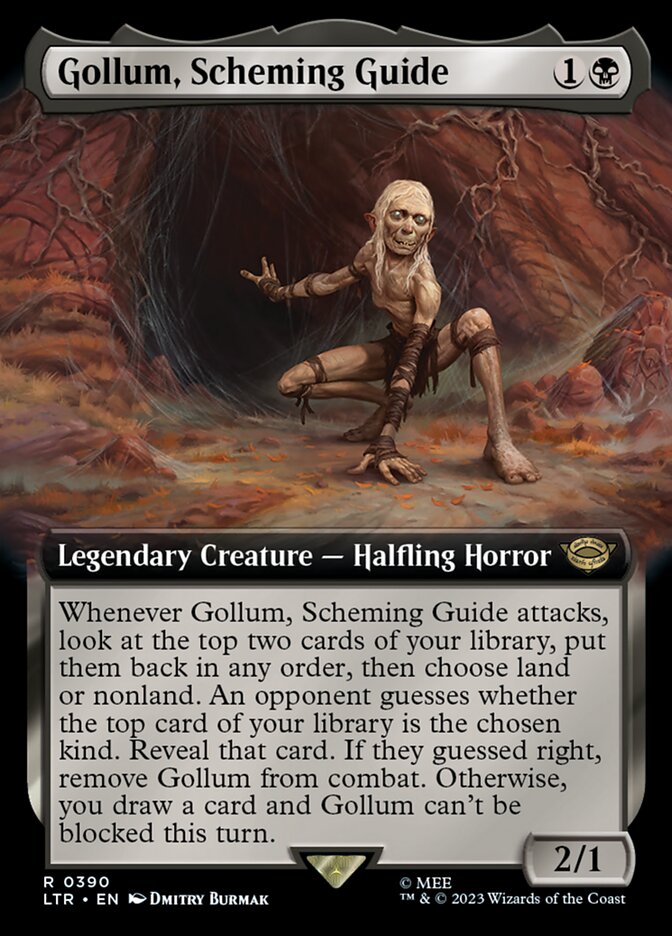 Gollum, Guia Ardiloso / Gollum, Scheming Guide - Magic: The Gathering - MoxLand