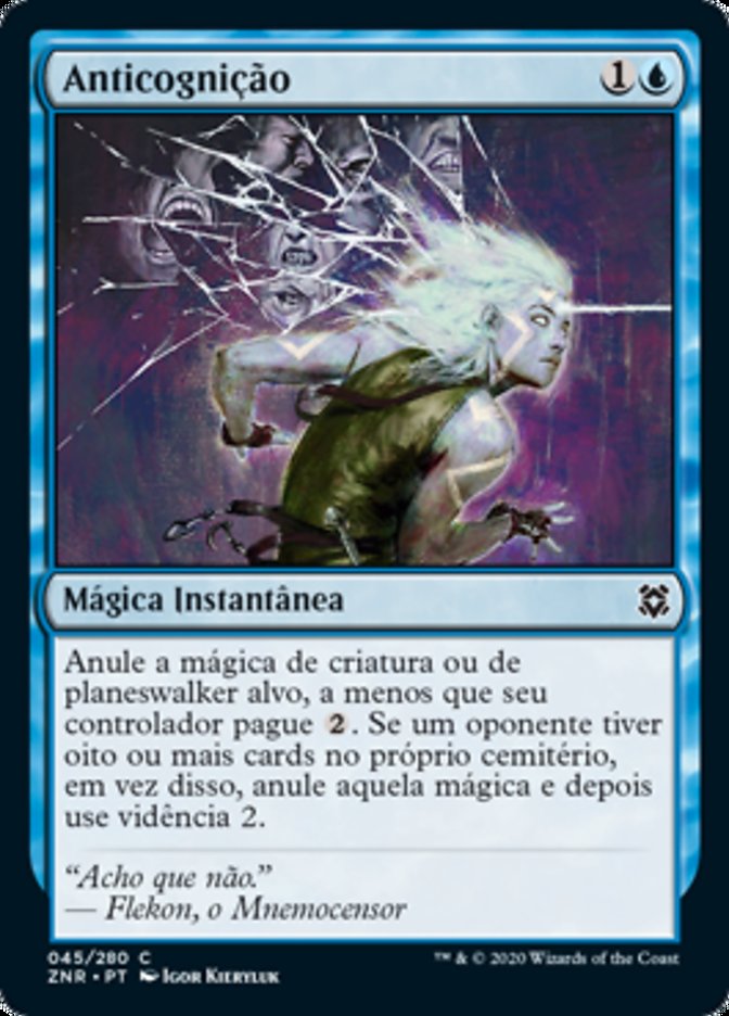 Anticognição / Anticognition - Magic: The Gathering - MoxLand