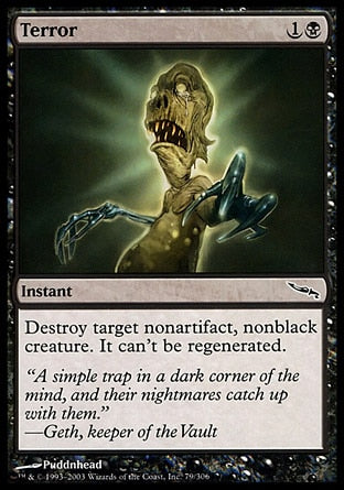 Terror - Magic: The Gathering - MoxLand