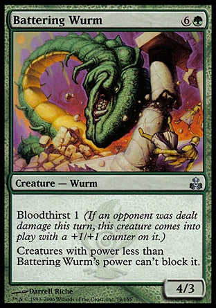 Vorme Demolidor / Battering Wurm - Magic: The Gathering - MoxLand