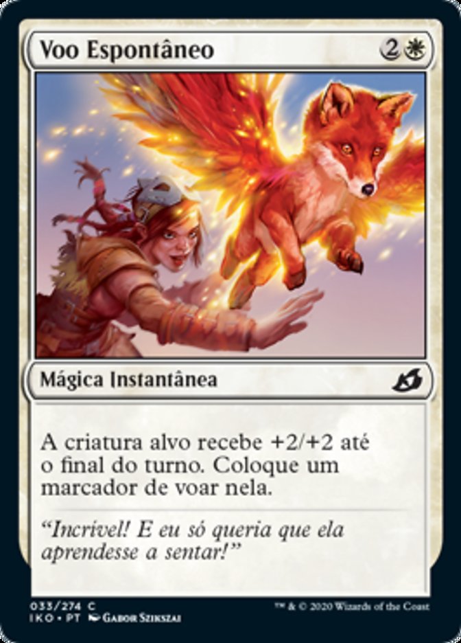 Voo Espontâneo / Spontaneous Flight - Magic: The Gathering - MoxLand