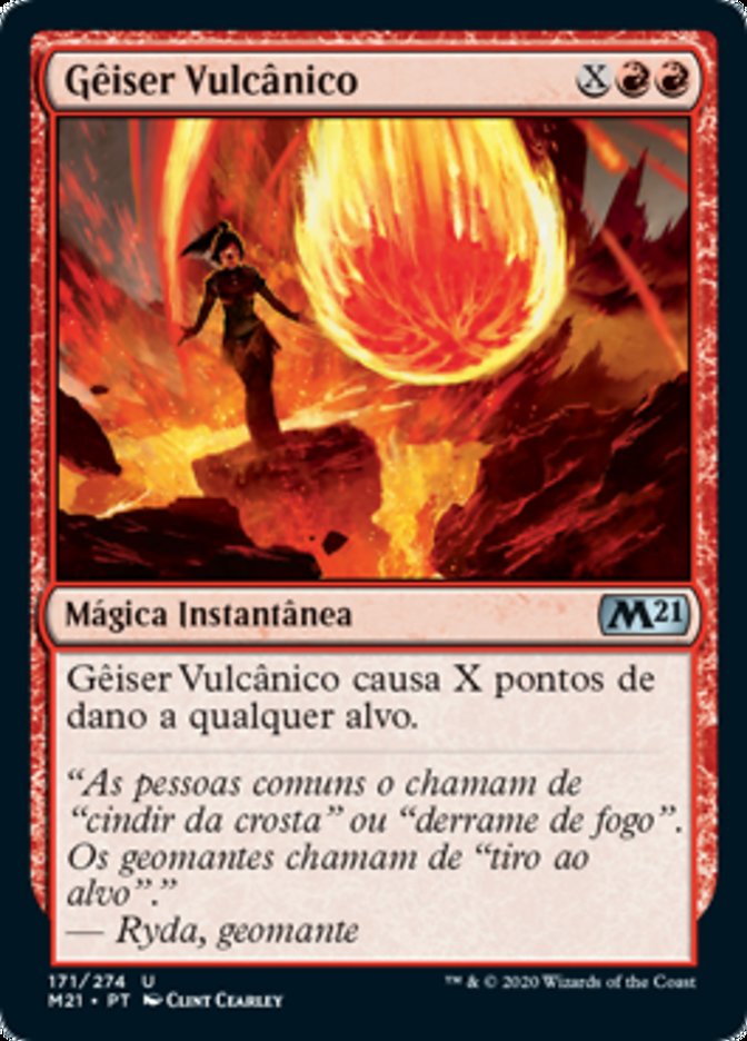 Gêiser Vulcânico / Volcanic Geyser - Magic: The Gathering - MoxLand