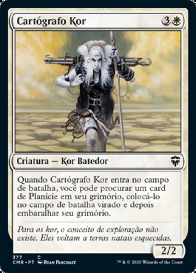 Cartógrafo Kor / Kor Cartographer - Magic: The Gathering - MoxLand