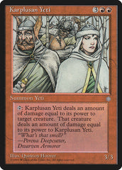 Yeti Karplusano / Karplusan Yeti - Magic: The Gathering - MoxLand