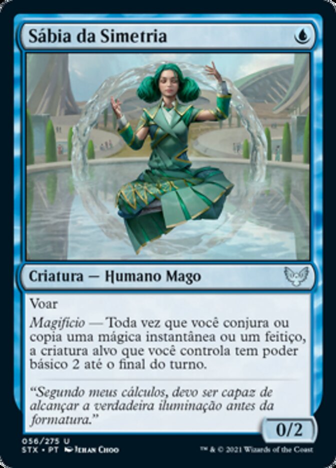 Sábia da Simetria / Symmetry Sage - Magic: The Gathering - MoxLand