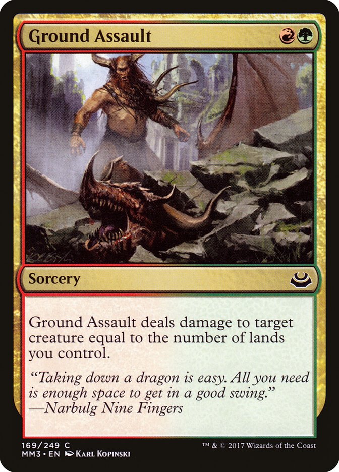 Ataque por Terra / Ground Assault - Magic: The Gathering - MoxLand
