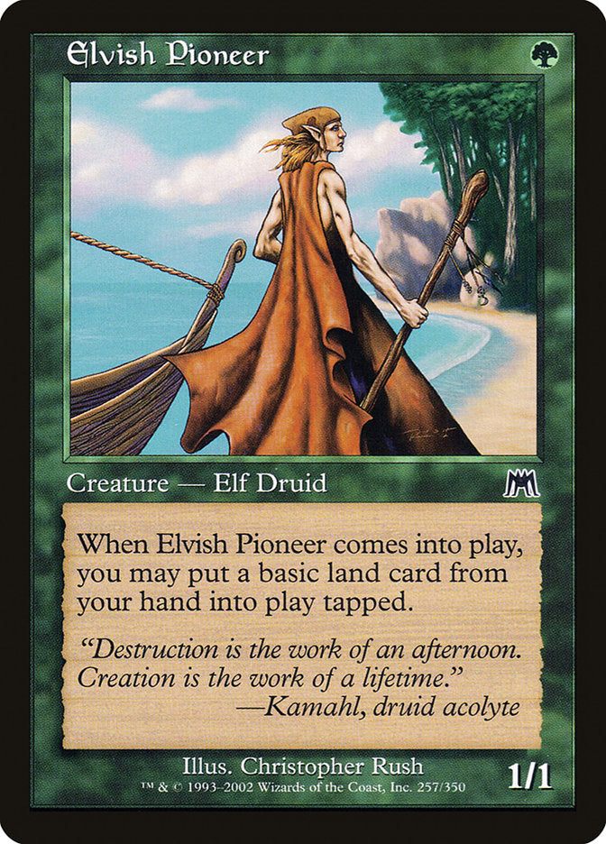 Pioneiro Élfico / Elvish Pioneer - Magic: The Gathering - MoxLand