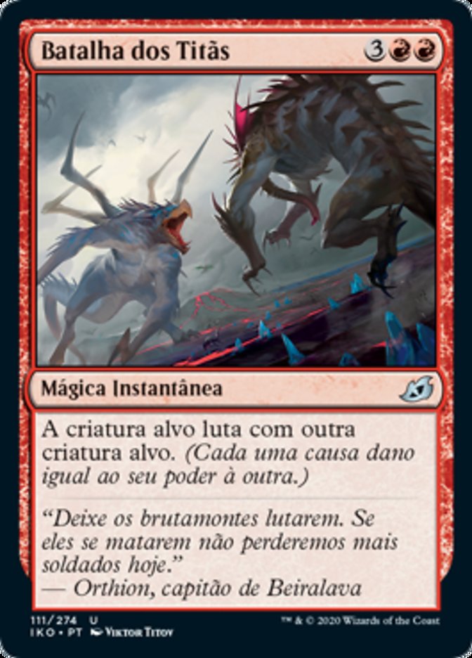 Batalha dos Titãs / Clash of Titans - Magic: The Gathering - MoxLand