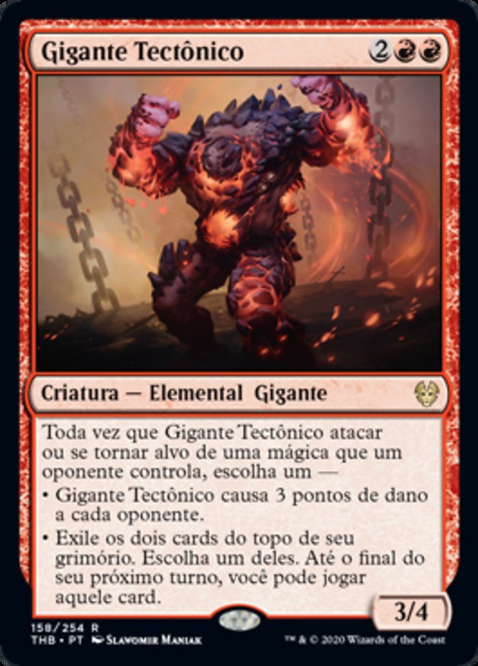 Gigante Tectônico / Tectonic Giant - Magic: The Gathering - MoxLand