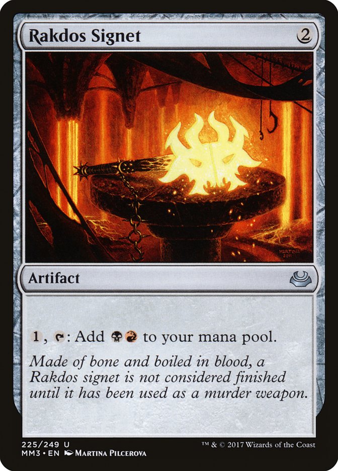 Sinete Rakdos / Rakdos Signet - Magic: The Gathering - MoxLand