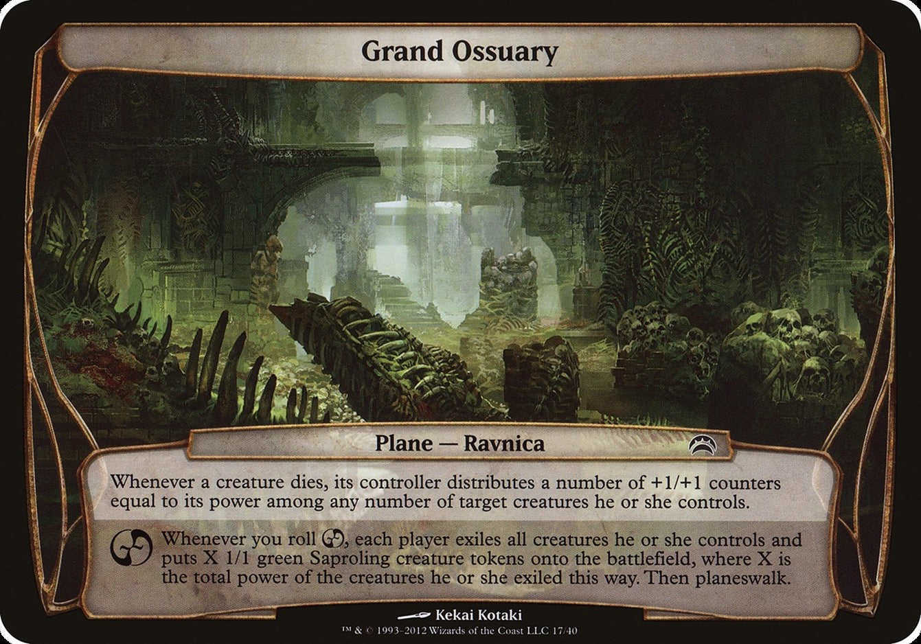 Grand Ossuary - Magic: The Gathering - MoxLand