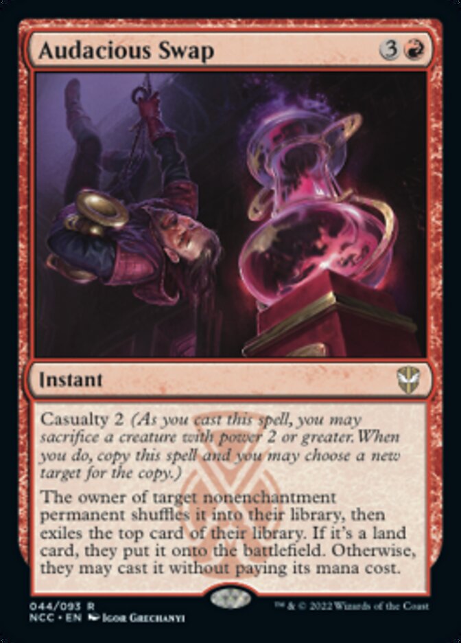 Permuta Audaciosa / Audacious Swap - Magic: The Gathering - MoxLand